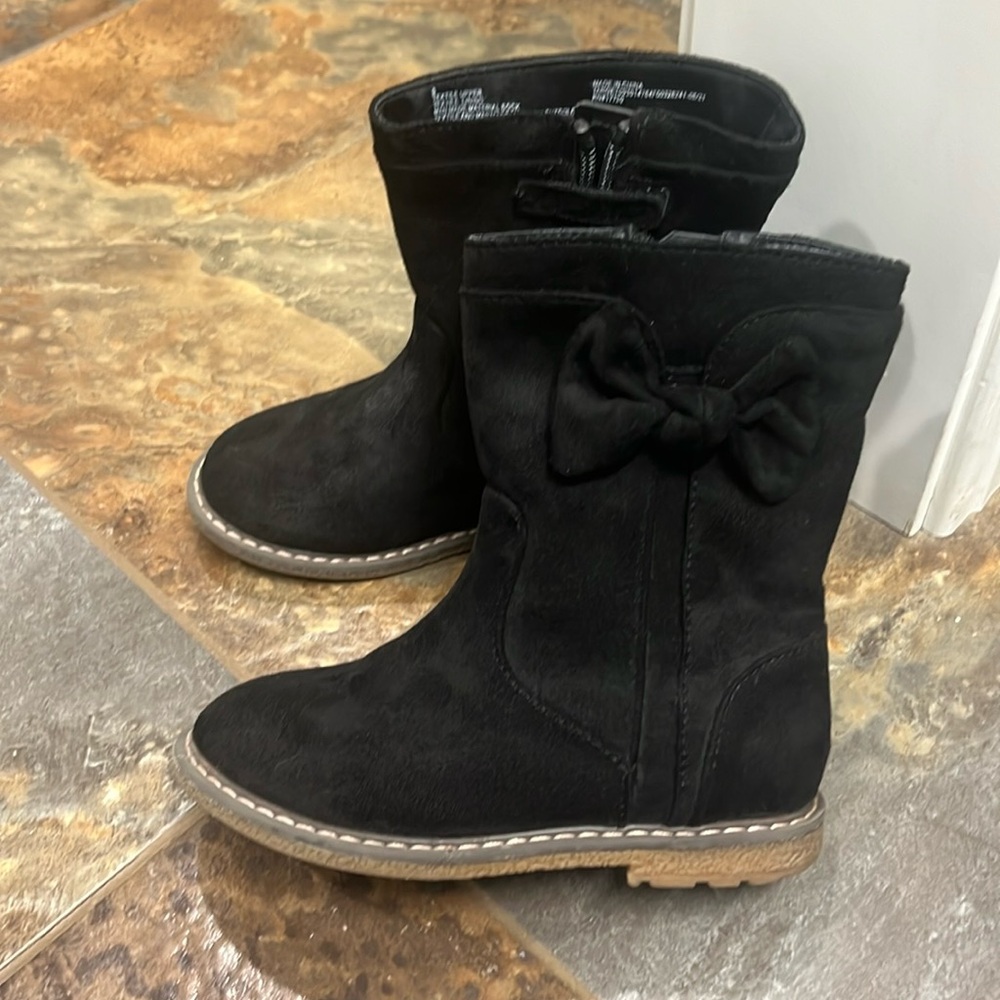 Suede winter boots